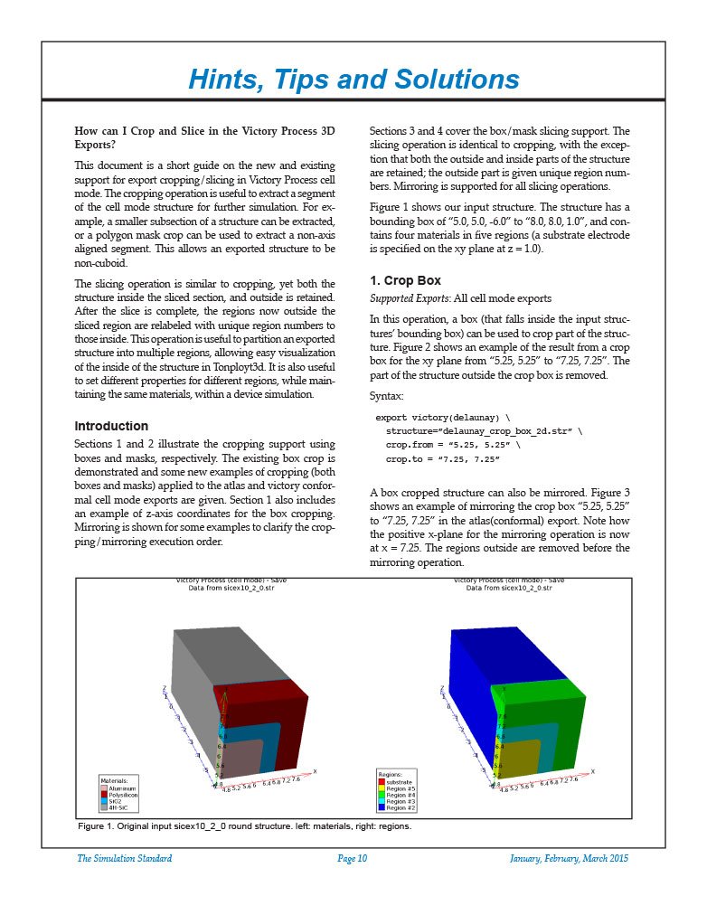 Read more about the article Hints, Tips, and Solutions – Crop and Slice in the Victory Process 3D Exports