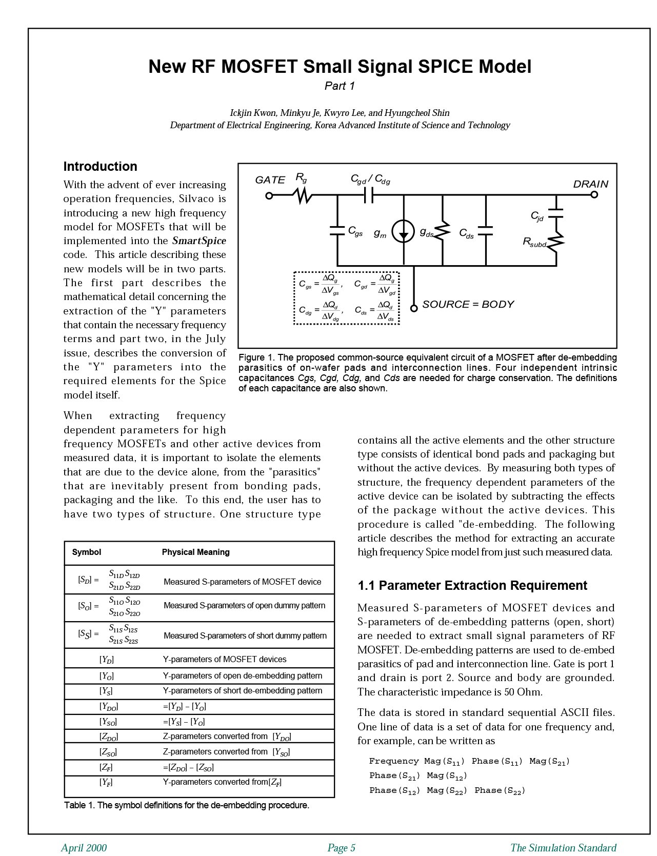 You are currently viewing JFET/MESFET TRIQUINT Models (Level=5 and level=7)