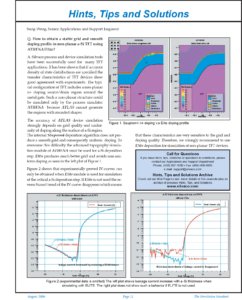 Read more about the article How to obtain a stable grid and smooth doping profile in non-planar a-Si TFT using Athena/Elite?