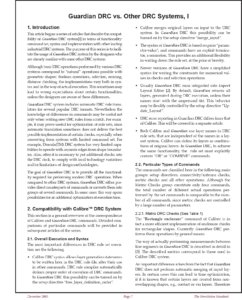 Read more about the article Guardian DRC vs. Other DRC Systems, I