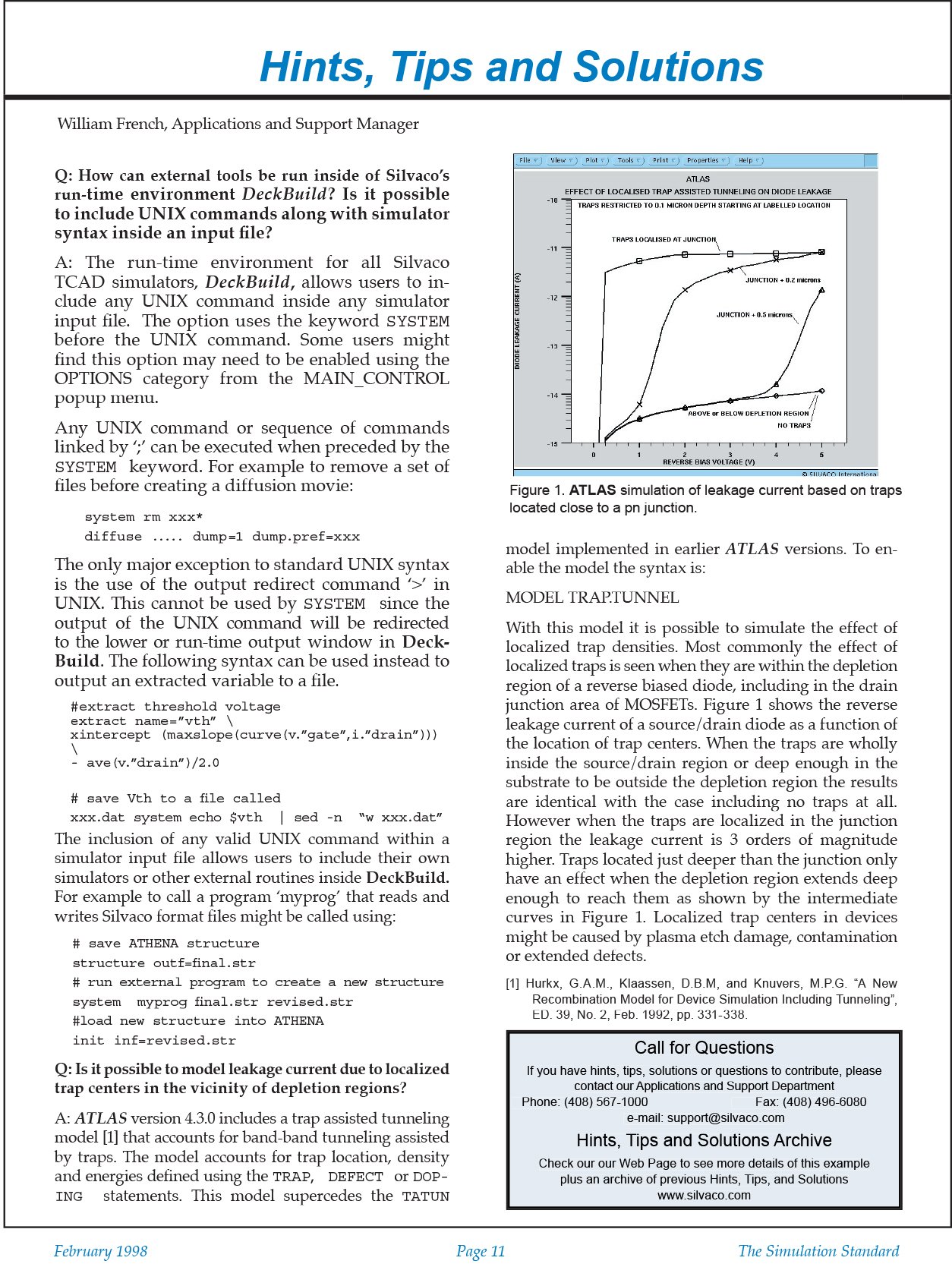 You are currently viewing HINTS & TIPS – February 1998