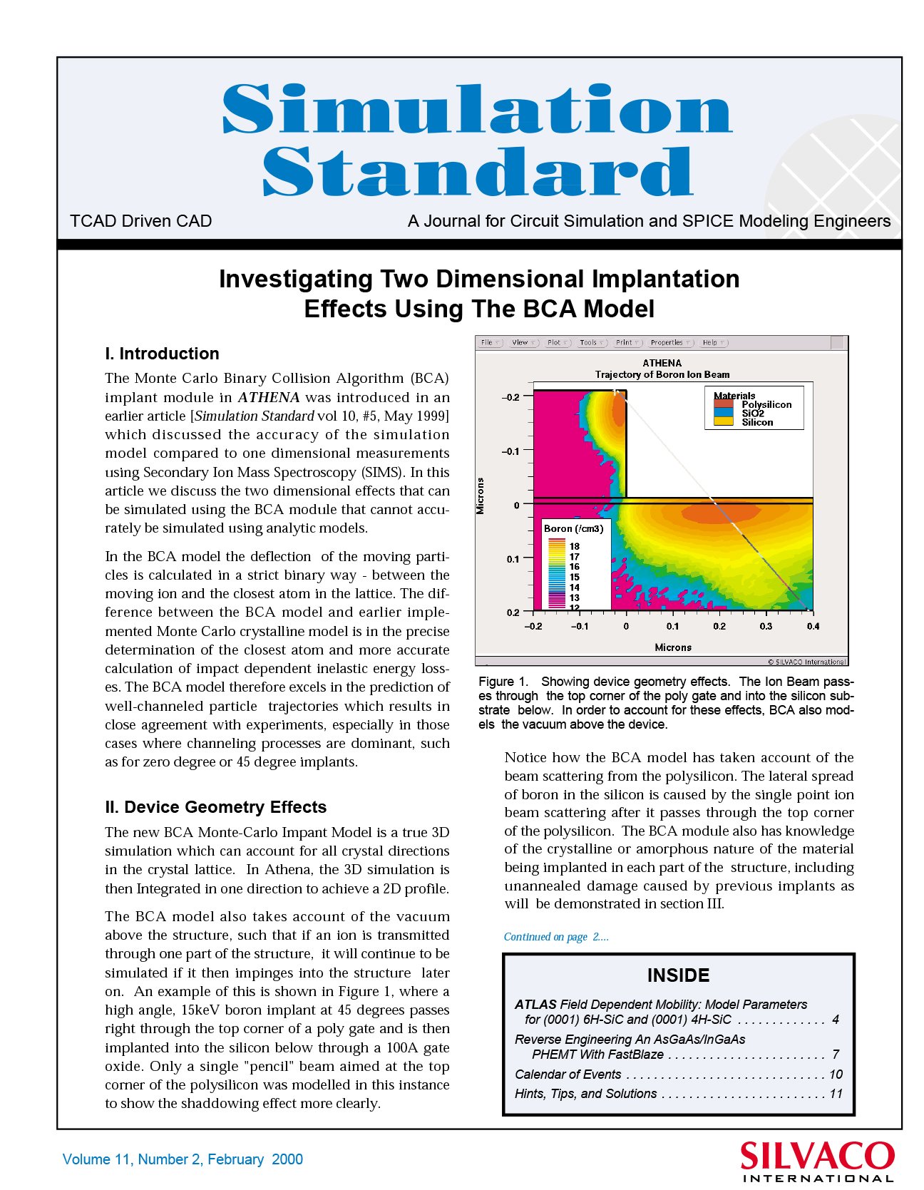 You are currently viewing Investigating Two Dimensional Implantation Effects Using The BCA Model