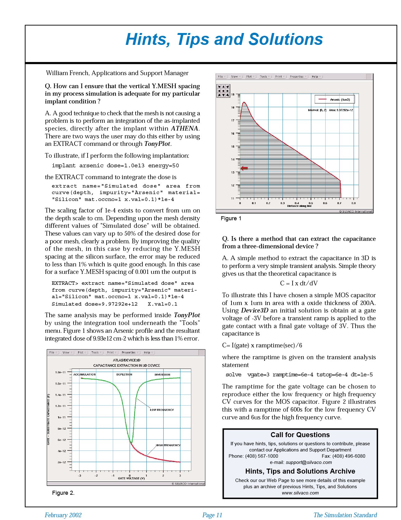 You are currently viewing Hints, Tips, and Solutions February 2000