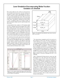 Read more about the article Laser Simulation Encompassing Molar Fraction Variation via DevEdit