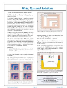 Read more about the article Optical Lithography Models in ATHENA
