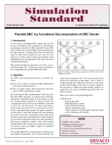 Read more about the article Parallel DRC by Functional Decomposition of DRC Decks