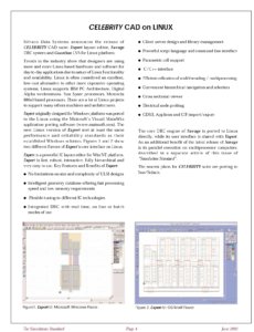 投稿についてもっと詳しく Expert Layout Editor, Savage DRC System and Guardian LVS for Linux Platform