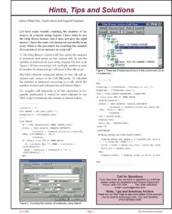 投稿についてもっと詳しく Counting Instances in an Expert Editor Layout
