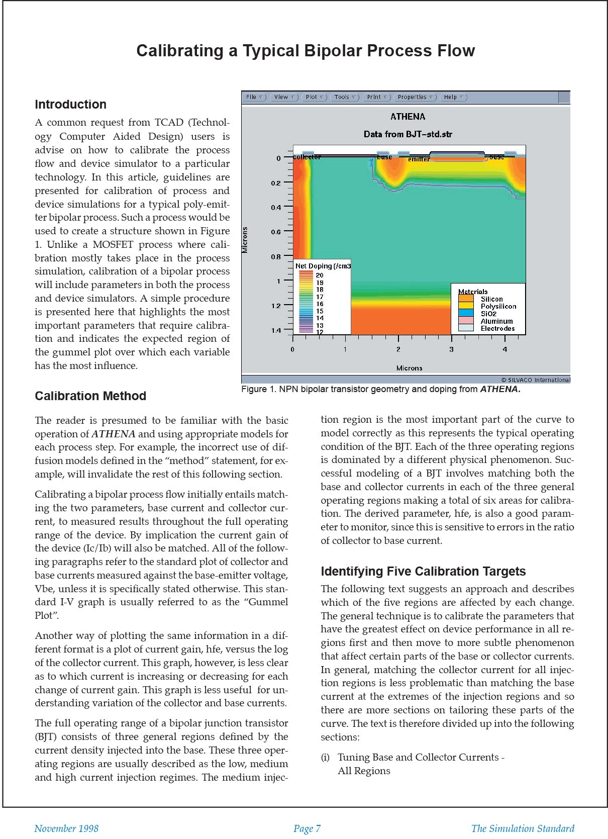 You are currently viewing Calibrating a Typical Bipolar Process Flow