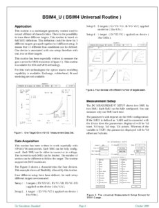 投稿についてもっと詳しく BSIM4_U ( BSIM4 Universal Routine )