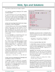 投稿についてもっと詳しく Geometry Binning for TFT models and SmartSpice Tips