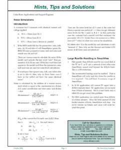 Read more about the article Noise Simulations