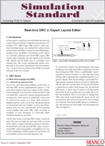 投稿についてもっと詳しく Real-time DRC in Expert Layout Editor