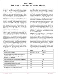 Read more about the article HIPEX-Net: New SILVACO Full-Chip LPE Tool vs. Maverick